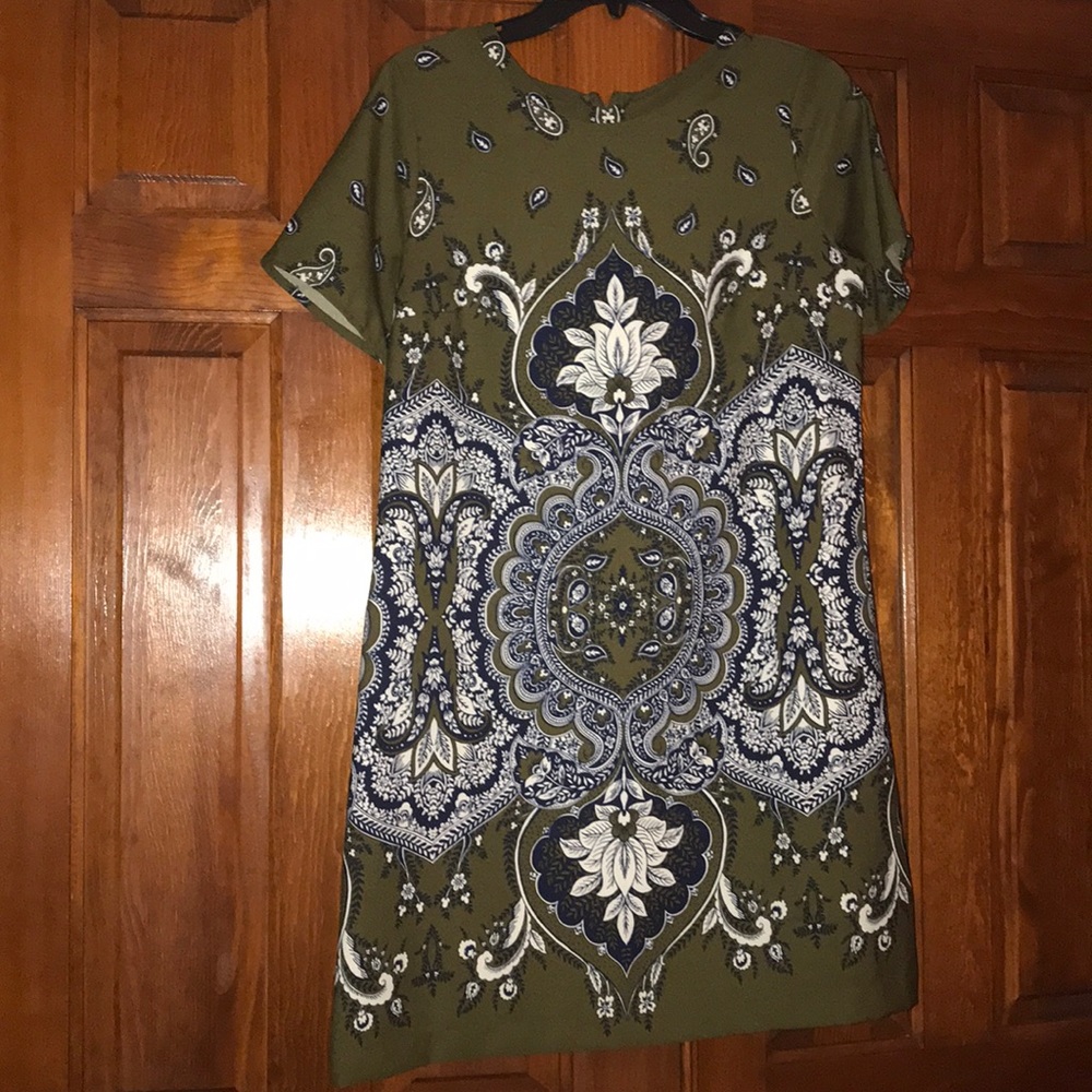 Printed Abercrombie and Fitch Dress